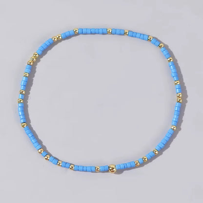 Bohemian Glass Beaded Bracelet
