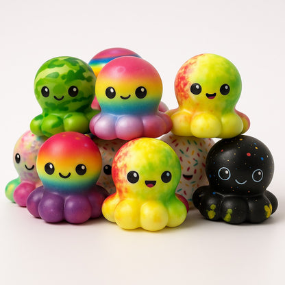 Mini Foam Octopus Squishies