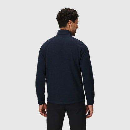 Men’s Crescent Fleece Half Zip – Merino Wool & Recycled Polyester