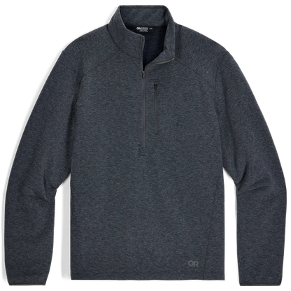 Men’s Crescent Fleece Half Zip – Merino Wool & Recycled Polyester