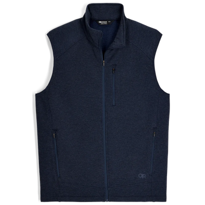 Men’s Crescent Fleece Vest – Merino Wool & Recycled Polyester