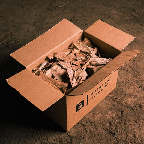 Mobile Bay Firewood Kindling Box