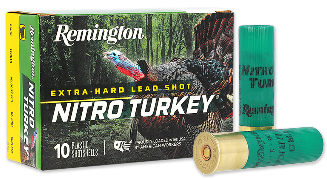 12 Gauge Remington Nitro Turkey 4 Shot Size