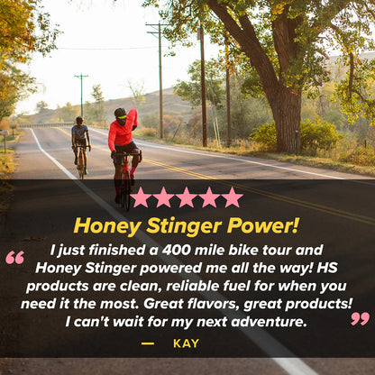 Honey Stinger Strawberry Kiwi Caffeinated Energy Gel