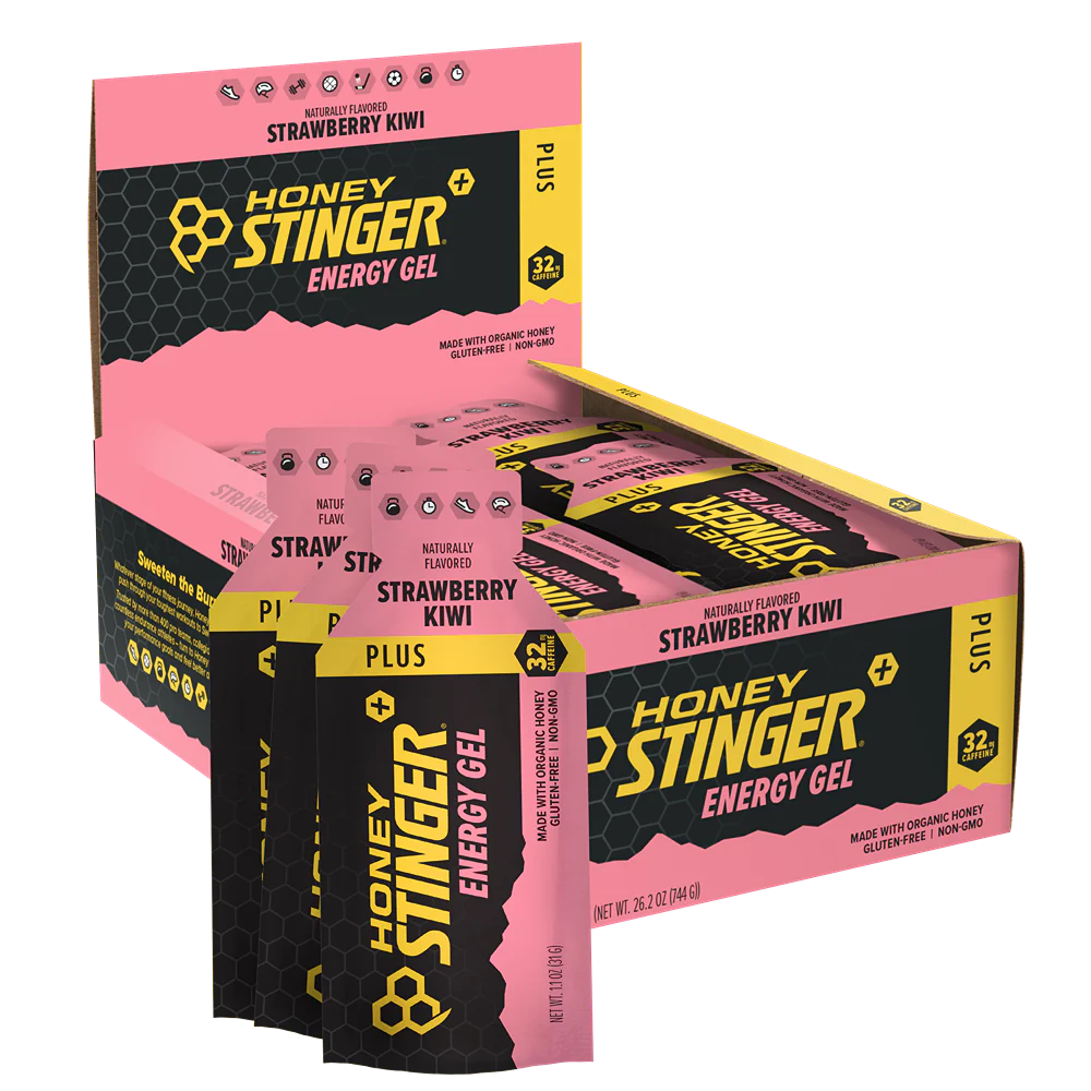 Honey Stinger Strawberry Kiwi Caffeinated Energy Gel
