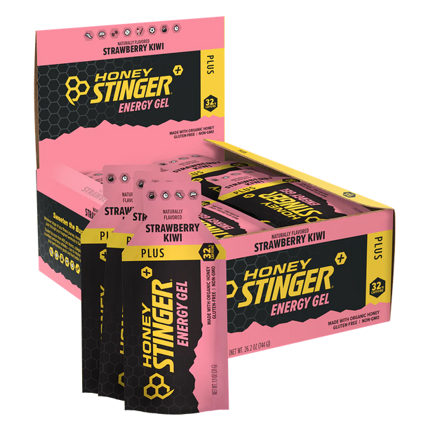 Honey Stinger Strawberry Kiwi Caffeinated Energy Gel