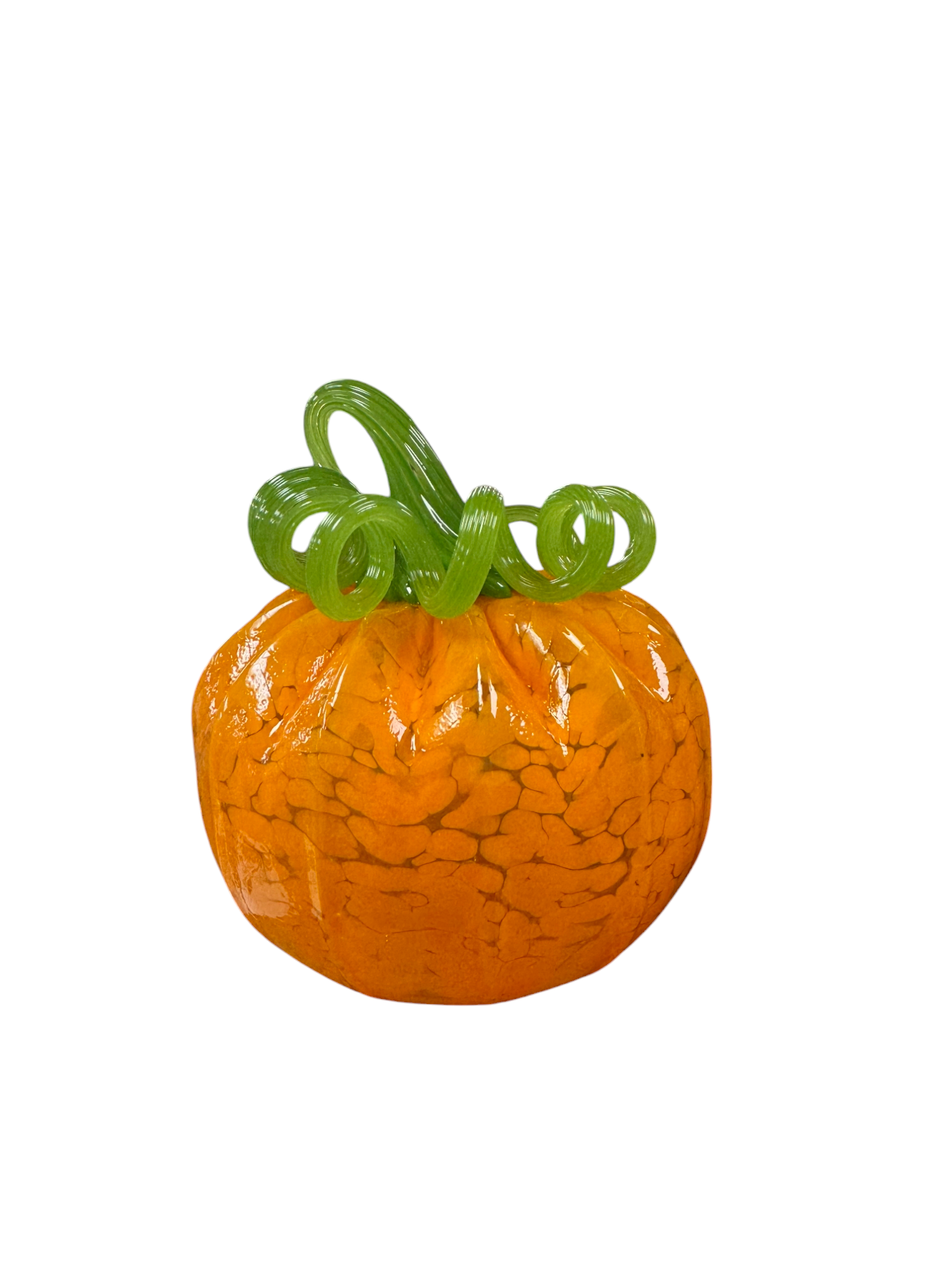 Muffinjaw Designs Large Speckled Orange Pumpkin