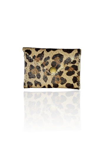 Reynold's Leather Leopard Print Wallet