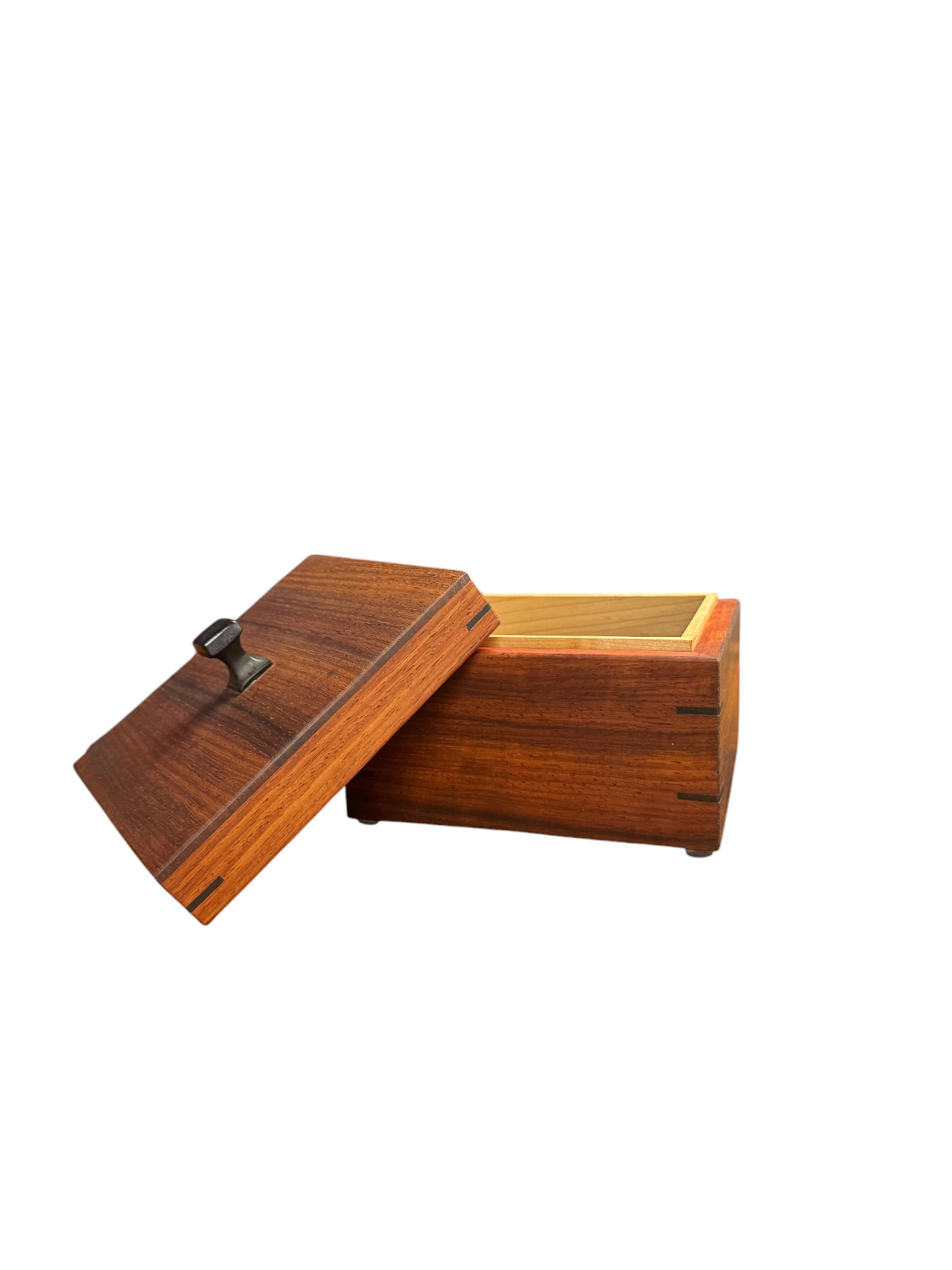 Mobile Bay Area Woodworking Padauk Keepsake Box