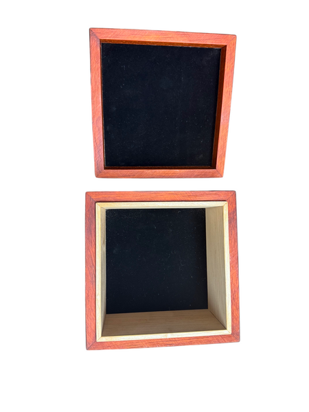 Mobile Bay Area Woodworking Padauk Keepsake Box