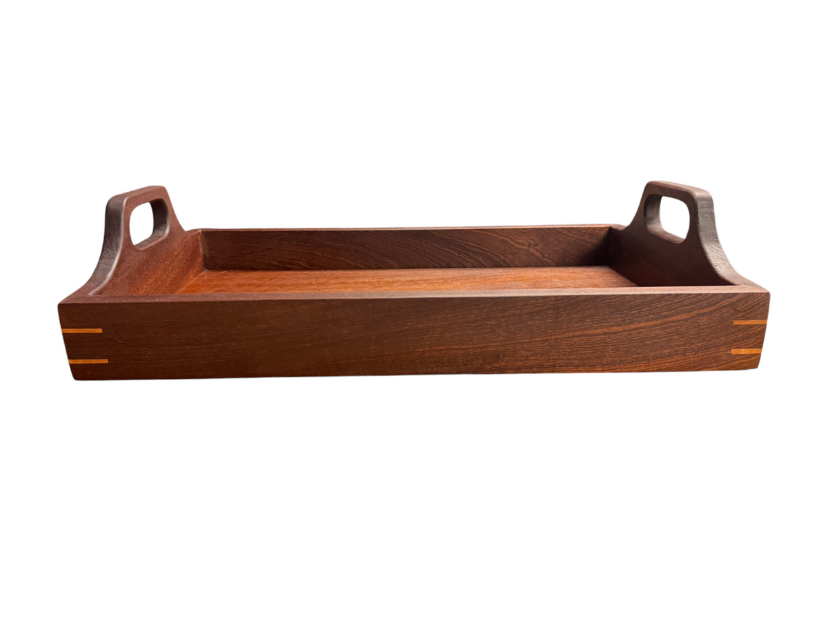 Walnut Tray Mobile Bay Area Woodworking Large Walnut Serving Tray – Red Beard's ...
