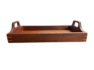 Mobile Bay Area Woodworking Large Walnut Serving Tray