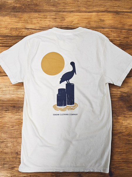 Tensaw Clothing Company Pelican Sunset Tee