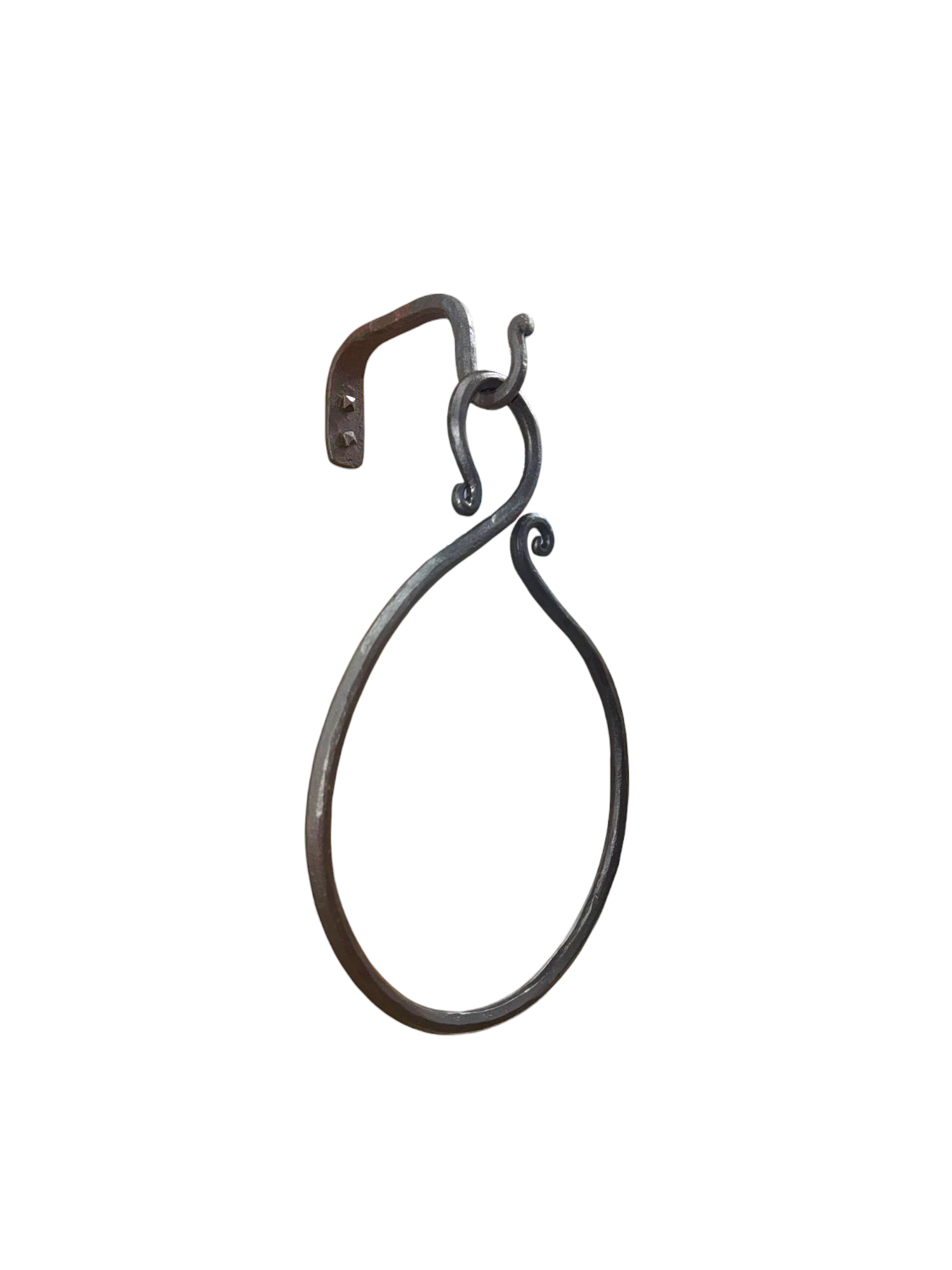 Blacksmith Towel Rack & Hook