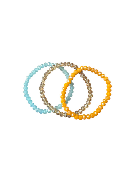 Glass Beaded Bracelet Bundle