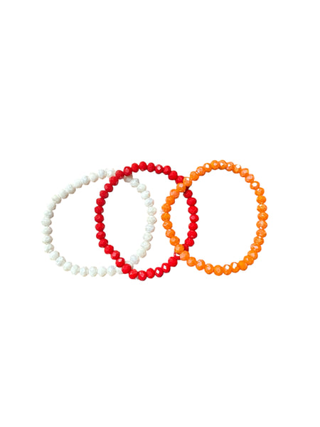 Glass Beaded Bracelet Bundle