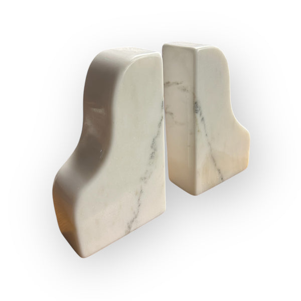 Marble Book-Ends