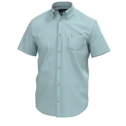Local Boy Outfitters Low Country Button Down – Mint Fishing Shirt