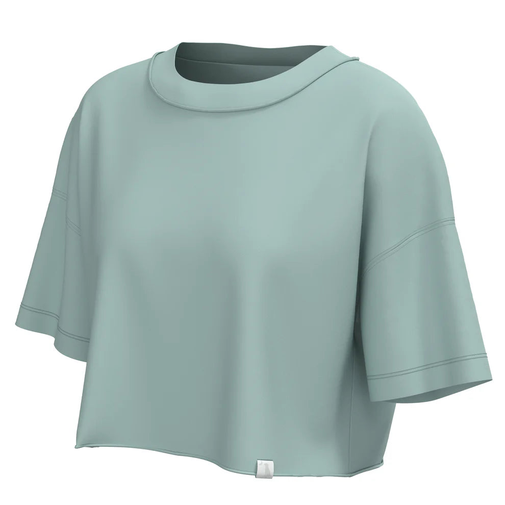 Local Girl Outfitter Boxy Crop Tee – 100% Cotton