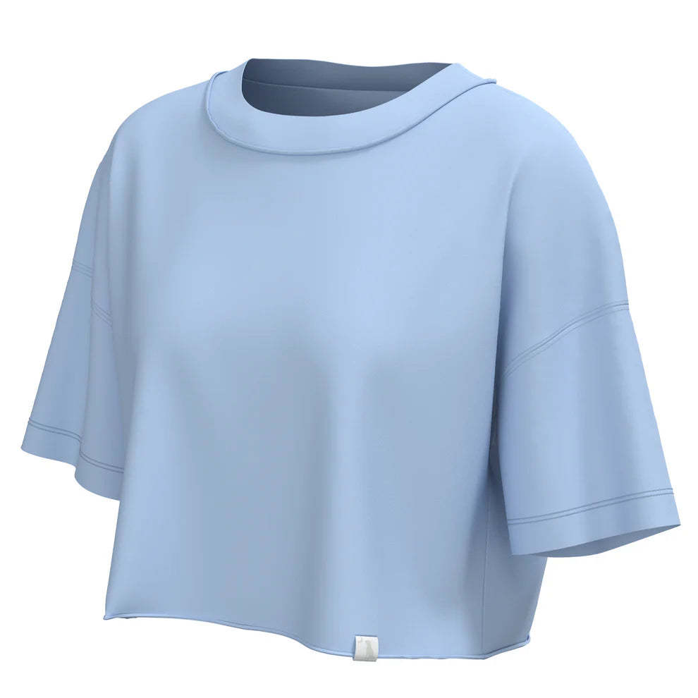 Local Girl Outfitter Boxy Crop Tee – 100% Cotton