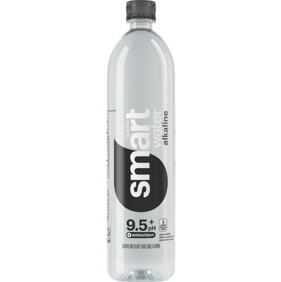 smartwater Alkaline with Antioxidant Water – 33.8 fl oz Bottle