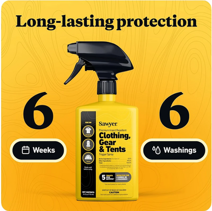 Sawyer Permethrin Insect Repellent Trigger Spray 24 oz