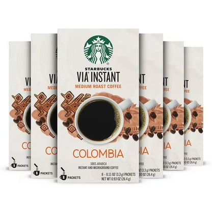 Starbucks VIA® Colombia Medium Roast Instant Coffee Packets