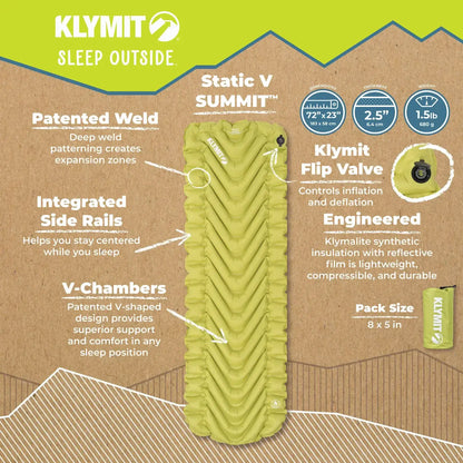 Klymit Static V Summit Sleeping Pad