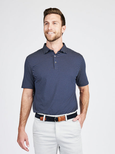 Tasc Performance Cloud Polo Brookline Stripe