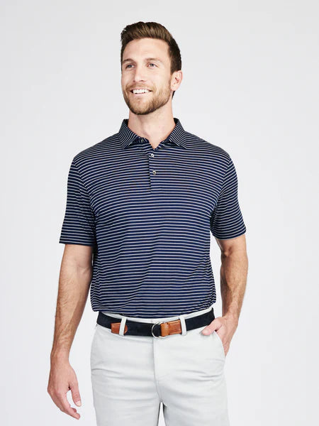 Tasc – Men’s Cloud Polo Shirt – Brookline Stripe
