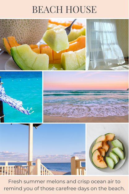 Eco Candle Company - 6oz eco candle BEACH HOUSE