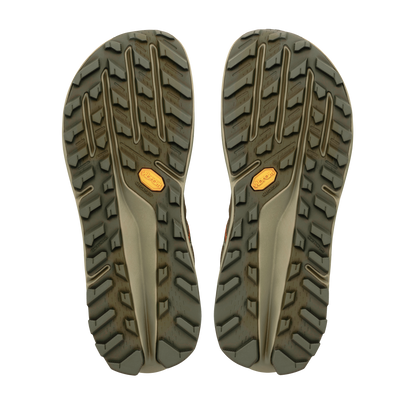 Men's Altra Olympus 7 Dark Olive/Black trail shoe, alternate view