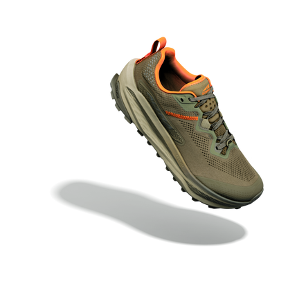 Men's Altra Olympus 7 Dark Olive/Black trail shoe, alternate view