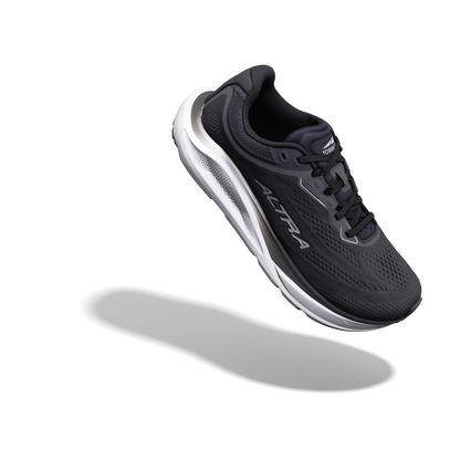 Altra Women's Torin ST in Black/White/White, Wide — angled view