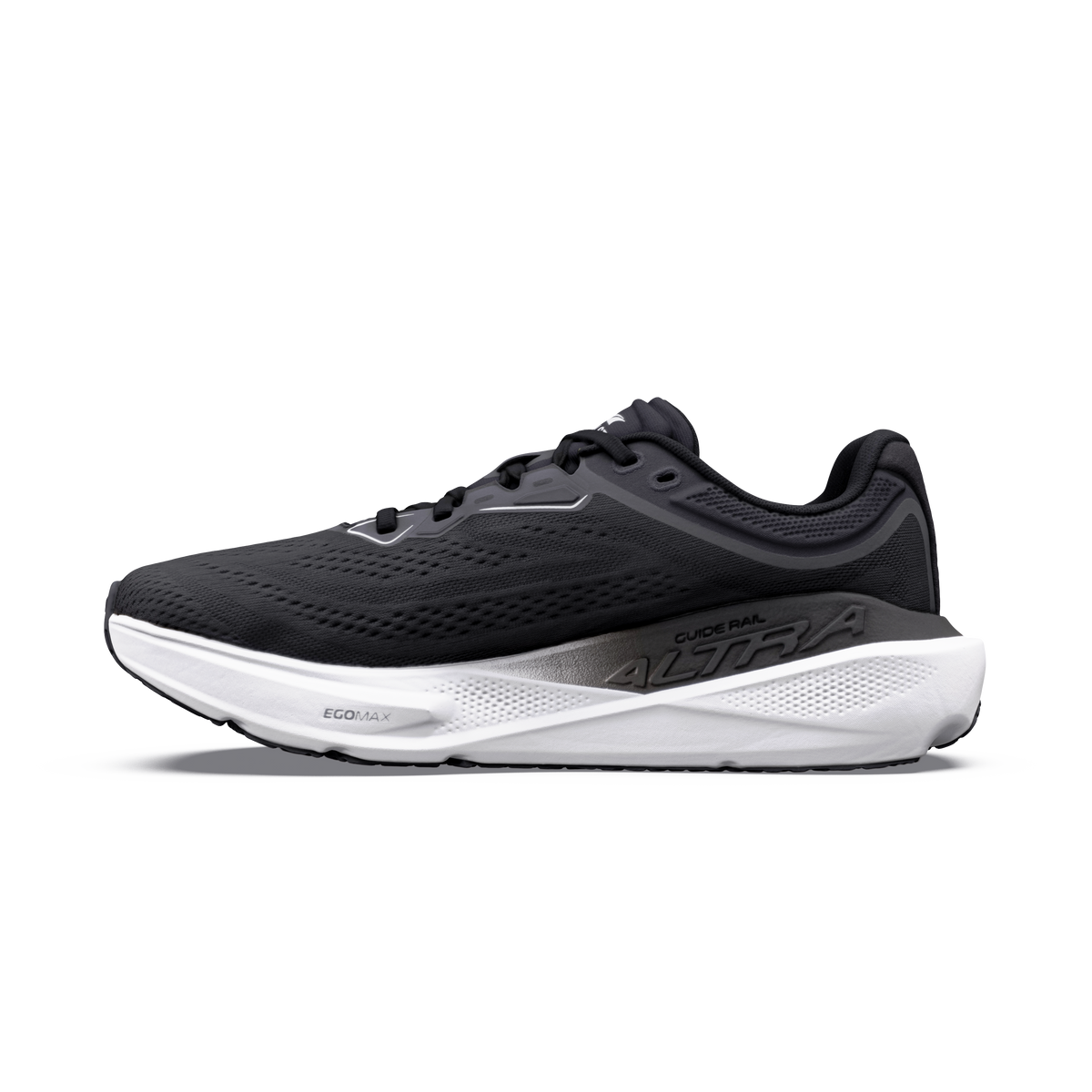 Altra Women's Torin ST in Black/White/White, Wide — medial side