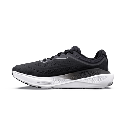 Altra Women's Torin ST in Black/White/White, Wide — medial side