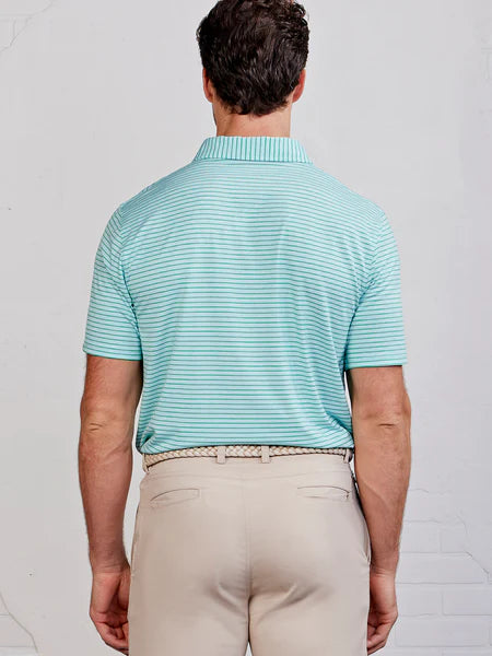 Tasc Cloud Polo Brookline Stripe