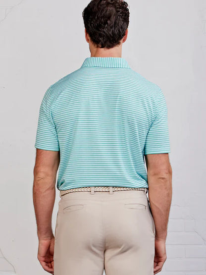 Tasc Cloud Polo Brookline Stripe