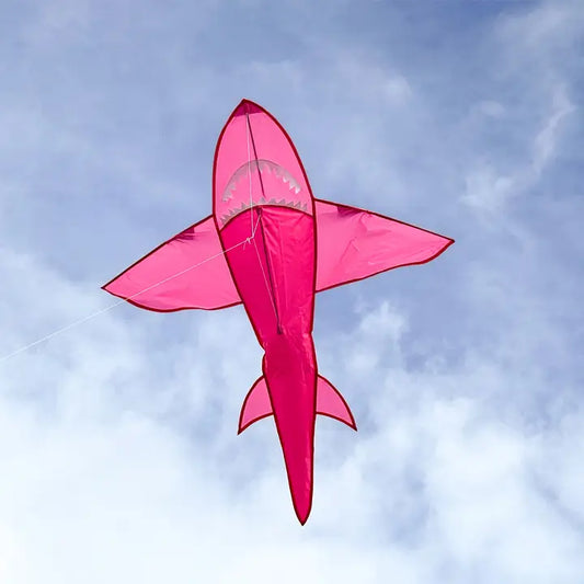 In the Breeze 5' 3D Pink Shark Kite