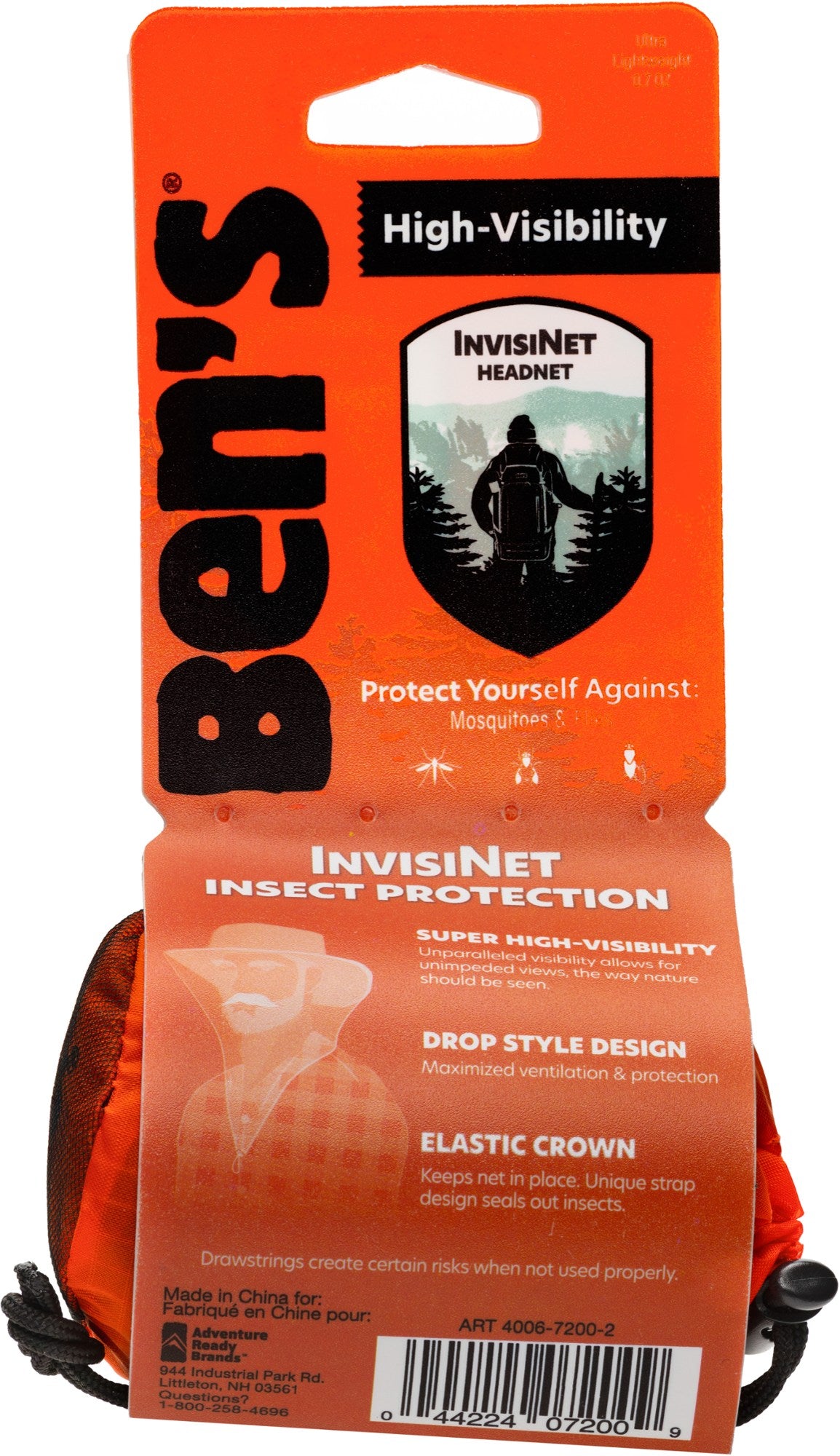 Ben’s InvisiNet Head Net