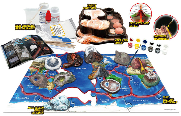 Wild Enviromental Science: Volcanos Of The World Kit