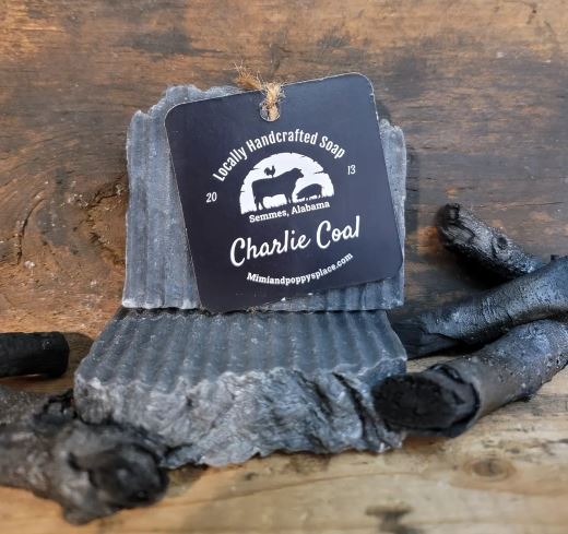 Mimi and Poppy's Place Charlie Coal Soap