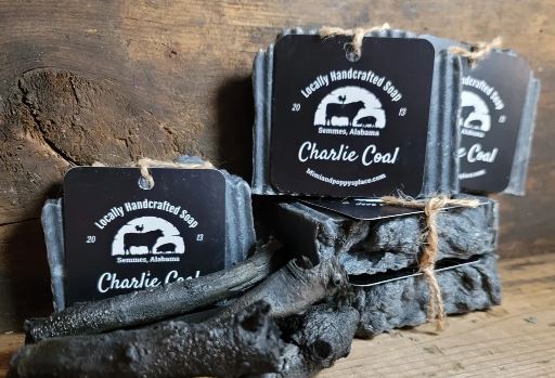 Mimi and Poppy's Place Charlie Coal Soap