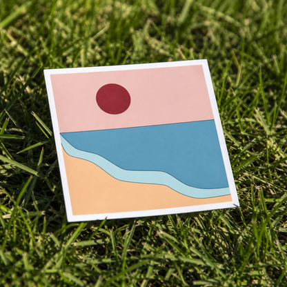 RBO Beach Wave Sticker