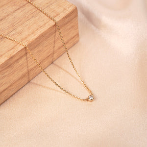 Victoire Collection - 18k gold plated necklace: Gold Plated