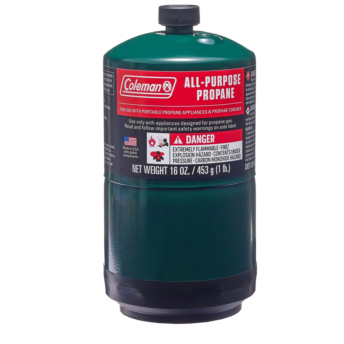 Coleman propane 16 oz single cylinder