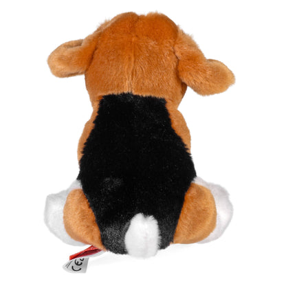 Wild Republic Pocketkins Eco Beagle Stuffed Animal, 5 Inch, rear view