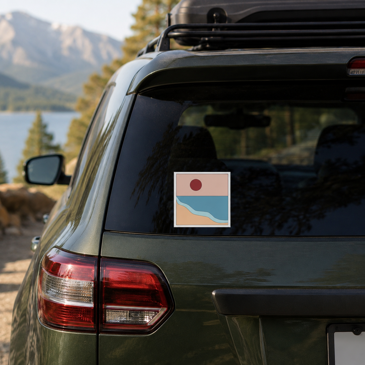 RBO Beach Wave Sticker
