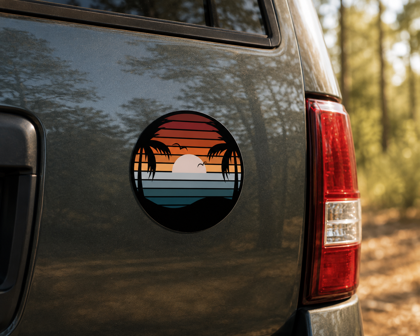 RBO Palm Trees Sticker