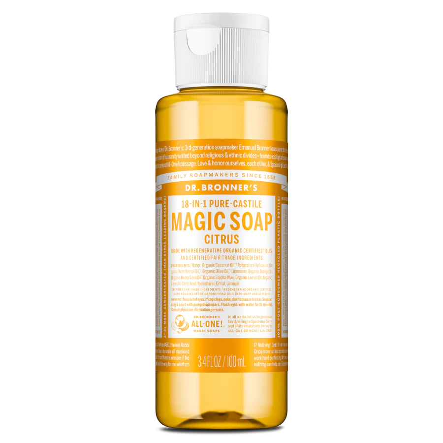Dr. Bronner's Liquid Soap - Citrus
